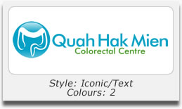 Logo Design Portfolio - Quah Hak Mien Colorectal Centre Pte Ltd